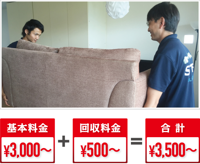 「単品回収」格安でスピーディーにお伺い致します！！