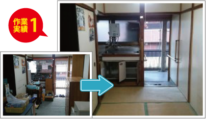 作業実績